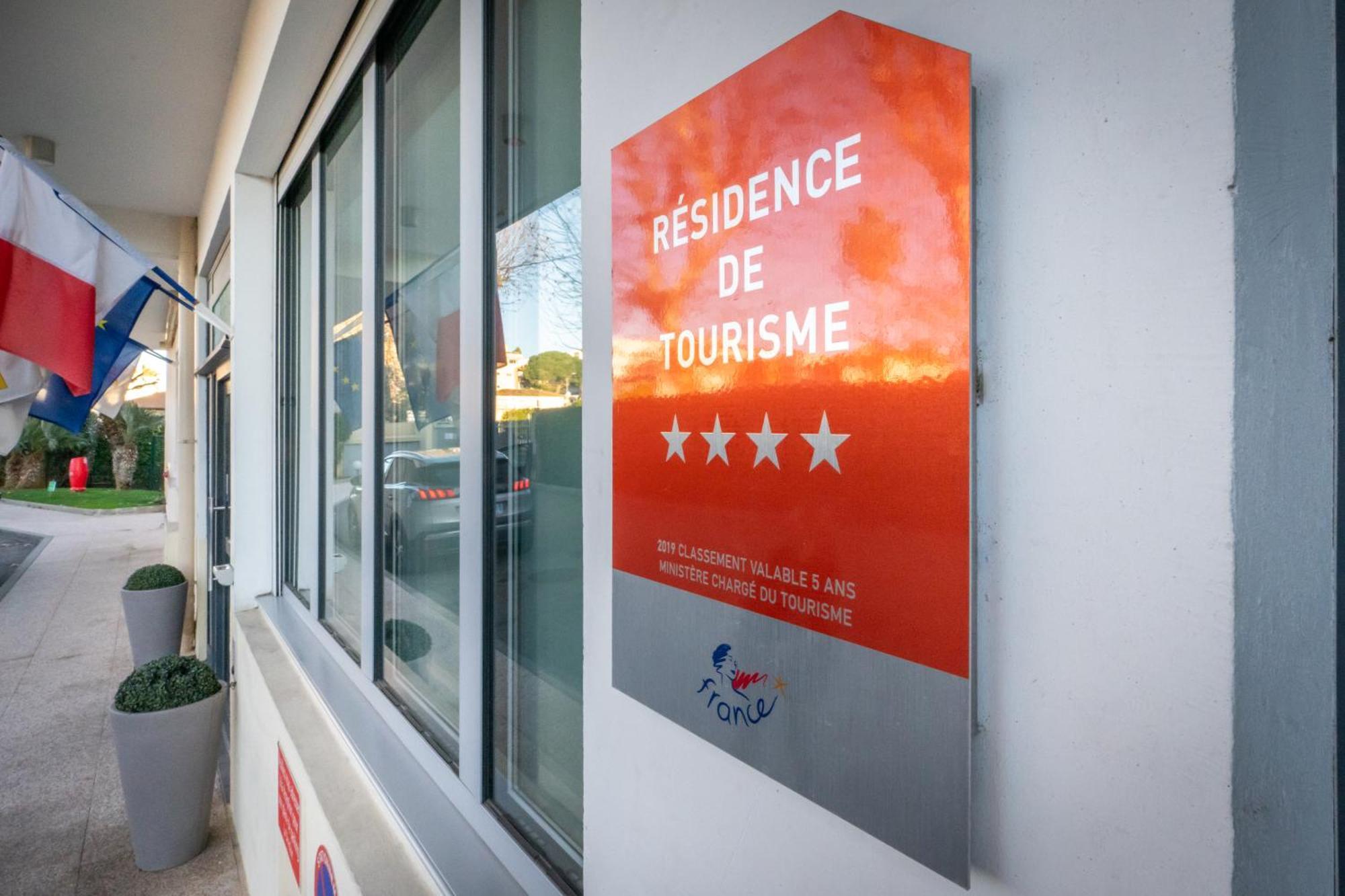 Nemea Appart Hotel Le Lido Cagnes Sur Mer Exterior foto