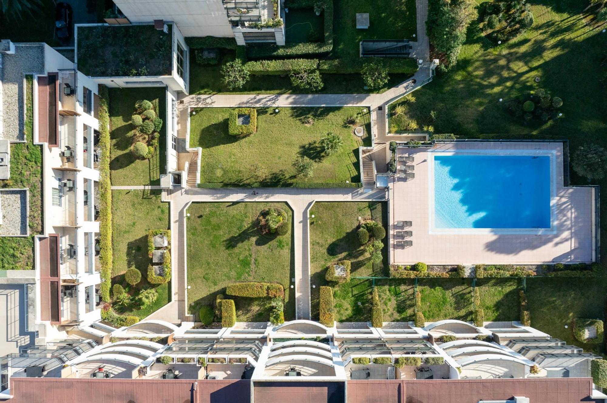 Nemea Appart Hotel Le Lido Cagnes Sur Mer Exterior foto